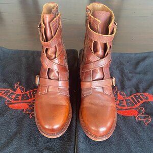 Freebird Raine Boots - Cognac - Size 9